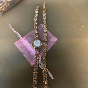 Anne Klein Gold and Silver Bracelet Set